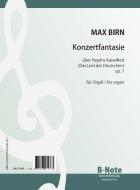 Fantaisie de concert sur l'hymne national allemand pour orgue op.7 
