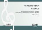 Pièces de concert sur un marche de Mozart pour orgue op.8 
