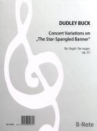 Variations de concert sur 'The Star-Spangled Banner' pour orgue op.23 