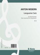 Mouvement lent pour quatuor à cordes 