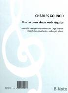 Messe pour deux voix égales et orgue (piano) 