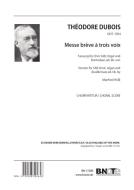 Messe brève à 3 voix (partition chorale) 