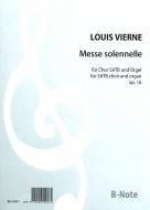 Messe solennelle pour choeur SATB et orgue op.16 