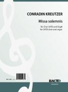 Missa solemnis en do majeur pour choeur SATB et orgue 