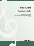 Neue Galgenlieder d'après Morgenstern pour chant et piano op.43b 