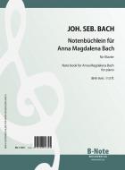 Petit livre d'Anna Magdalena Bach pour piano (clavecin) 