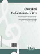 Raretés du romantisme pour orgue 66: Pieces pour orgue sans pédales à l'usage du service divin 1 