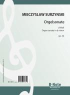 Sonate pour orgue en re mineur op.34 