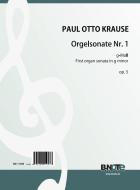 1re Sonate pour orgue en sol mineur op.5 