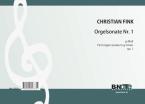 1re Sonate pour orgue en sol mineur op.1 