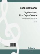 Pièces pour orgue 4: Première sonate pour orgue op.5 