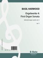 Pièces pour orgue 4: Première sonate pour orgue op.5 