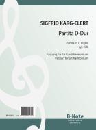 Partita en re majeuer pour harmonium d'art op.37B 