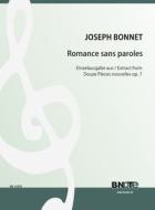 Romance sans paroles (de Douze Pièces pour orgue op.7) 