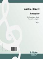 Roamnce pour violon et piano op.23 