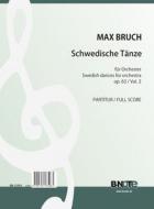 Danses suédoises pour orchestre, 2me suite op.63/8-15 (partition) 