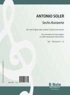 Six concertos pour deux orgues tome 1 (1-3) 