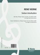 Sept interludes pour orgue ou harmonium 