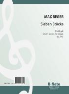 Sept pièces pour orgue op.145 
