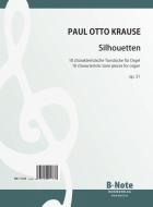 Silhouettes - Dix pièces characteristiques pour orgue op.31 