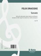 Sonate pour clarinette (ou violon) et piano op.38 