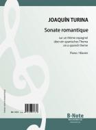 Sonate romantique sur un thème espagnol pour piano op.3 
