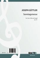 Messe pour dimanches pour choeur SAB et orgue (piano) op.25 