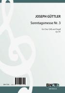 3me Messe pour dimanches pour choeur SAB et orgue (piano) op.64 