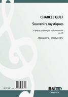 Souvenirs mystiques - 24 pièces pour orgue ou harmonium 