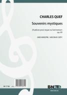 Souvenirs mystiques - 24 pièces pour orgue ou harmonium 