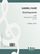 Quatour a cordes en mi mineur op.121 (partition/parties) 