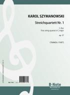 Premiere quatour a cordes en ut majeur op.37 (parties) 