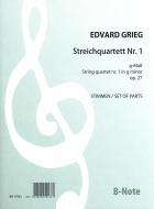 1re Quatour à cordes en sol mineur op.27 