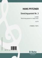 Troisieme quatour a cordes op.36 