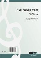 Te Christe pour choeur SATB et orgue 
