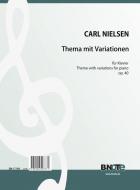 Thème et variations pour piano op.40 