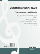 Variations sur 'Morgen kommt der Weihnachtsmann' (Ah, vous dirai-je, Maman) for organ op.90 