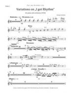 Variations sur 'I got Rhythm' pour piano et orchestre (version originale( (parties) 