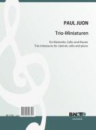 Quatre trio-miniatures pour clarinette, violoncelle et piano 