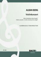 Concerto pour violon (À la memoire d'un ange) (reduction piano) 