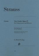 4 lieder op. 27 