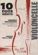 10 Duos Inedits Vol 2 Pour 2 Violoncelles 