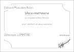 Voix-météore 