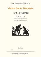 17 Menuette TWV 34 