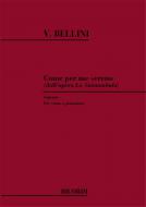 Come per Me Sereno Soprano Piano Italian from La Sonnambula Act1 
