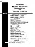 Majnun Answered from Major Nun Symph. #24 