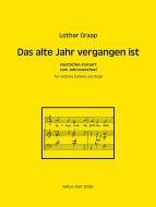 Das alte Jahr vergangen ist 