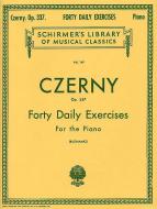 40 Daily Exercises Op.337 