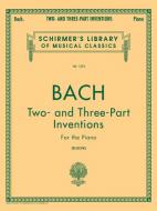 Two & Three Part Inventions Piano 