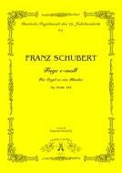Fuge Emoll Für Orgel Zu Vier Händen, op. 152 